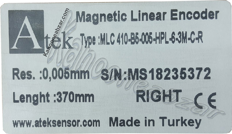 خط کش الکترونیکی MLC410-370mm 